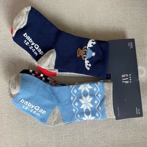 *Brand New* Gap Winter Quarter Socks (4 pairs)